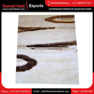 Meilleures ventes 2026 Tapis shaggy faits main tuftés et tissés à la main pour la décoration intérieure, Tapis attrayants et brillants - Product Image 3