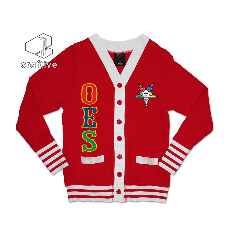 Orde Van De Eastern Star Oes Regalia Vest Trui