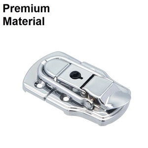 ฮาร์ดแวร์ล็อคแบบกุญแจ HC254 นิเกิล ขายดี สำหรับกล่องเดินทาง ตู้เก็บของ ล็อคแบบปลดเร็ว ใช้งานได้จริง - Product Image 1