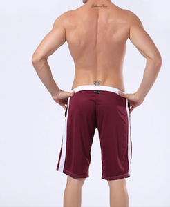 Logo personnalisé Gym Maille Dentelle Respirant 100% Polyester Shorts Sports Athlétique Course Fitness Biker Ensembles Basketball Hommes - Product Image 3