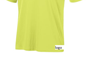 คู่แห้ง4.1ออนซ์ Interlock เสื้อยืด100% โพลีเอสเตอร์เสื้อลูกโซ่ความชื้น-Wicking อย่างรวดเร็วแห้ง Interlock ผ้า - Product Image 4