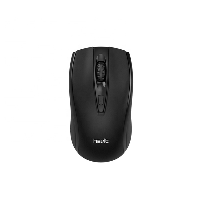 HAVIT 4 Keys 1600 DPI Adjustable 2.4GHz Rechargeable Wireless Mouse with MINI USB Receiver for PC MS858GT