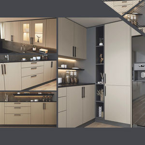 Diseños al aire libre Conjunto Moderno Gabinete de cocina Muebles de cocina Gabinete Armarios de cocina Fabricante directo de lujo - Product Image 6