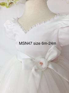 Traje de princesa para niñas, ropa elegante para fiesta de flores, vestido de boda - Product Image 2