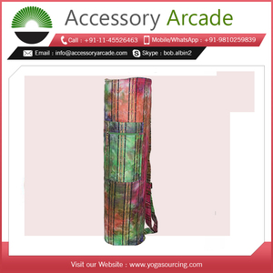 Fourniture OEM Accessoire de sac de tapis de yoga en batik élégant pour vos tapis - Product Image 6