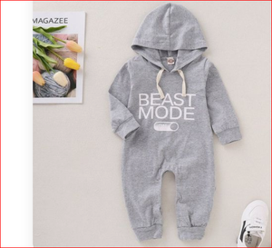 Pelele de algodón orgánico para bebé niña, ropa con capucha, pierna y mano, precio al por mayor, 100% - Product Image 2