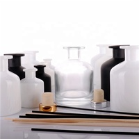 BOYE 100ml 150ml 200ml 235ml Vente en gros Bouteille diffuseur de parfum vide ronde à bâtonnets pour la fragrance