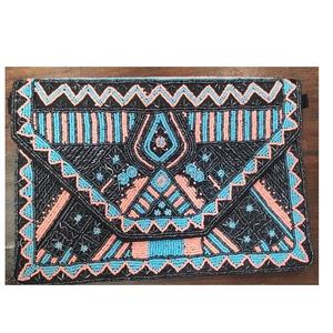 Bolso de mano de lujo para mujer, nueva colección 2023, bolso de boda de noche con cuentas indias hecho a mano, bolsos de mano de lujo para mujer Guru - Product Image 4