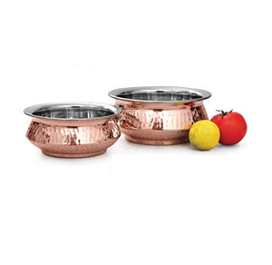 Hdi de service alimentaire en cuivre, manuel avec couvercle, extracteur - Product Image 2