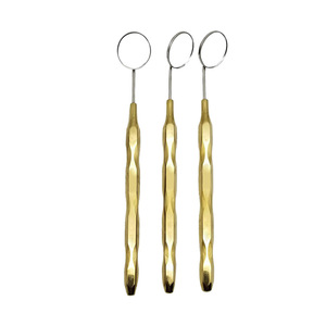 Profesional de alta calidad Doctor Clinic examen quirúrgico médico instrumentos dentales de acero inoxidable desechables espejo de boca - Product Image 1