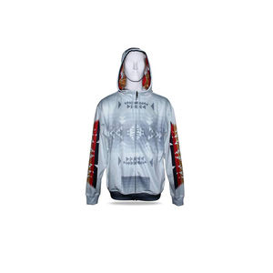 Men's Clothing Best Quality Waterproof Red <b>Anime</b> Sublimation Printed <b>Hoodies</b> Fancy Lined Sweatshirts on Sale - Product Image 4