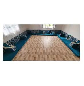 阿拉伯议会摩洛哥议会议会设计 | 定制可能的l形阿拉伯地板沙发套装U形阿拉伯语