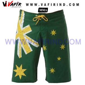 Shorts MMA extensibles à 4 voies de haute qualité vêtements d'arts martiaux en gros pour l'entraînement MMA combat couleur et Logo personnalisés Service OEM - Product Image 3