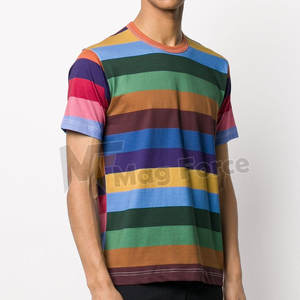 Camisetas Casuales para Hombre al por Mayor con Paneles Decorativos, Manga Corta, Mezcla de Poliéster/Algodón, Ecológicas y Transpirables - Product Image 3