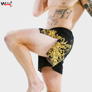 Custom Men's women's workout <b>boxer</b> boxing mma shorts - Product Image 6