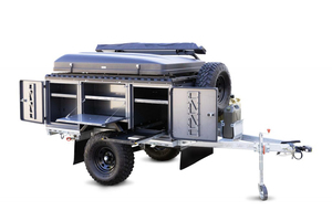 Ecocampor Tente de camping remorquable légère et peu coûteuse avec tente à vendre - Product Image 2