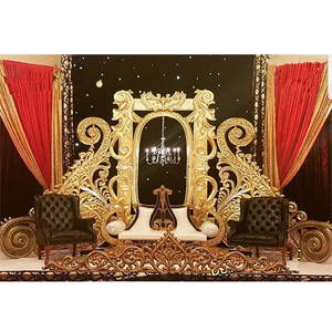 Muslim Walima Stage Decoration <b>Frames</b> Hindu <b>Wedding</b> Fiber Decoration Props Muslim <b>Wedding</b> Stage Fiber Props - Product Image 1