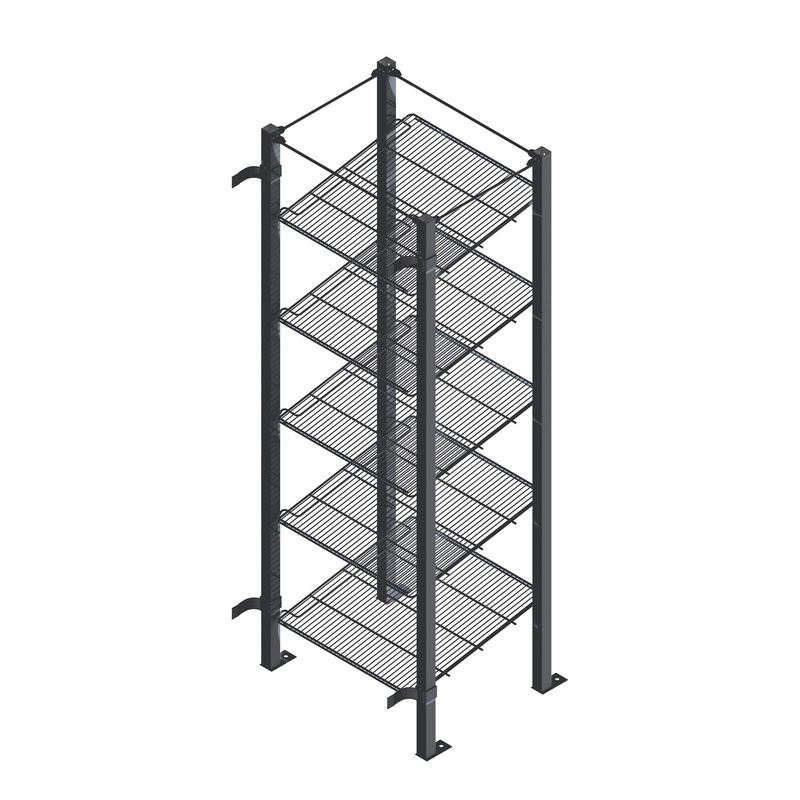 Displays Shelving Beer Cave Rolling Shelving
