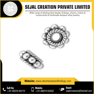 Vente en gros de perles rondes en argent sterling 925 pour boucles d'oreilles bijoux haut de gamme à des prix compétitifs - Product Image 6