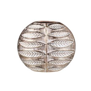 Florero de aluminio hecho a mano con niquelado Diseño creativo clásico Nuevo soporte de flores Floreros de metal al por mayor - Product Image 4