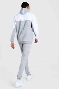 Custom Logo Pullover Men's Sweat <b>Suit</b> with Hoodie Cotton Plain Slim Fit Jogging <b>Track</b> <b>Suit</b> Quick Dry Winter - Product Image 5