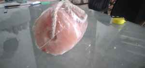 Lámpara de bloque de sal rosa del Himalaya Natural de alta calidad tallada Feng Shui regalo de Navidad inspirado caballo ganado animales de aire marino - Product Image 5