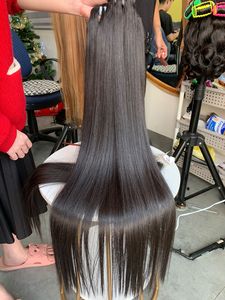 Extensions de cheveux vietnamiennes lisses comme des baguettes, super double drawn, couleur piano - Product Image 4