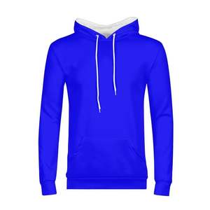 Sweat-shirts et sweats à capuche pour hommes en molleton français uni brodé tie-dye surdimensionné, sweat-shirt personnalisé - Product Image 4