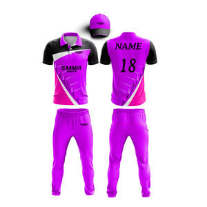 Kit de uniforme de cricket personalizable con Camiseta y pantalón coloridos Múltiples opciones de diseño - Product Image 2
