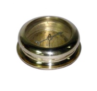 Boussole magnétique et sundial nautiques en laiton antique, faits à la main, écologiques, de forme ovale, de luxe, PSI, décoration de Noël pour la maison