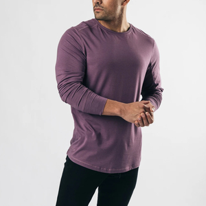 เสื้อยืดแขนยาวผู้ชายแบบใหม่สั่งทำพิเศษ พิมพ์ลายโลโก้ตามต้องการ ไซส์ใหญ่ ผ้าฝ้าย 100% - Product Image 6