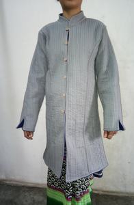 Venta al por mayor indio tradicional Patchwork acolchado mujeres Reversible chaqueta Abrigo acolchado algodón chaqueta personalizada tamaño reversible chaqueta - Product Image 2