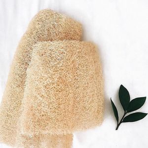 Éponge de bain rectangulaire en loofah séché, exfoliant corporel naturel, maille de douche entièrement naturelle à base de plantes pour adultes - Product Image 1