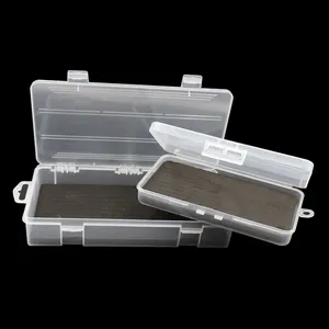 Kotak Alat Pancing Penyimpanan Plastik Transparan Kualitas Tinggi Eva Foam Pad Spoon Lure Set Kotak Alat Pancing