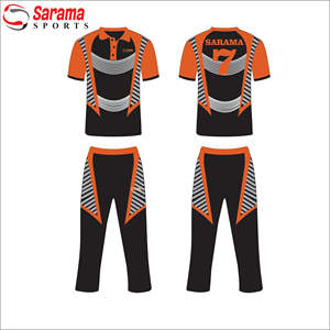 เสื้อเจอร์ซี่ย์ทีมคริกเก็ต,เสื้อยืดคริกเก็ตมีแขนสั้นแบบกำหนดเองแห้งเร็วโพลีเอสเตอร์100% ดีไซน์สี - Product Image 3