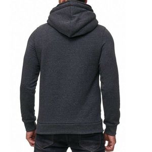 2024 hommes personnalisé 100% coton pull à capuche épais hiver polaire pull avec imprimé foncé printemps Version pull à capuche - Product Image 5