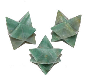 Venta al por mayor estrella de cristal de David Amazonite Merkaba Star para fengshui - Product Image 1