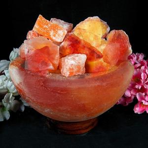 Lámpara de sal pura del Himalaya Lámpara de sal de roca El cristal del Himalaya está hecho a mano de 100% Natural Saharanpur como se muestra en la imagen SALTLAMP002 - Product Image 4