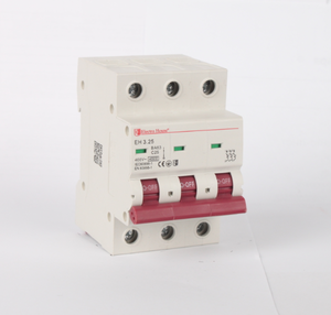 Vente en gros Mini disjoncteur MCB 1P 2P 3P 25A 4.5kA de haute qualité Protection contre les surcharges Mini disjoncteur ABS blanc C25 - Product Image 4