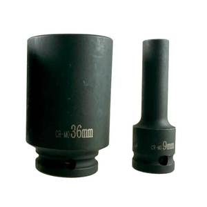 1/4" Chrome HEX Drive 4-<b>15mm</b> Deep Impact <b>Socket</b> for DIY Use with OEM Customization - Product Image 2