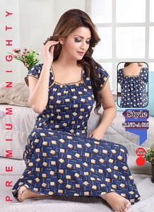 Robes longues, lingerie, vêtements pour femmes, collections de nuisettes de créateurs, vêtements confortables pour femmes, nuisettes, robes longues à motifs - Product Image 3