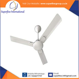 Dernière conception unique antirouille Ventilateur de plafond blanc en métal à commande mécanique pour le salon - Product Image 5