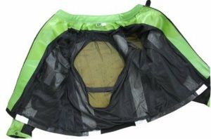 Veste de motard professionnelle en cuir de vachette noir avec fermeture éclair et sécurité intégrale, disponible dans toutes les couleurs, fabriquée au Pakistan. - Product Image 4