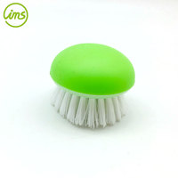 Goede grip plastic PA6 nylon multi-kleurige groente- en paddenstoelborstel schrobber voor gebruik in de keuken