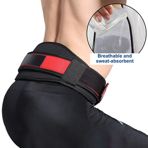 เข็มขัดรัดเอวนีโอพรีนระบายอากาศสำหรับออกกำลังกายยกน้ำหนักยิมฟิตเนสเข็มขัดพยุงหลังยกน้ำหนักยกน้ำหนัก - Product Image 5