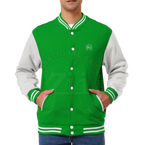 Men's Customizable Canvas Letterman Baseball <b>Jacket</b> Winter <b>Waterproof</b> High Street Style Stand Collar Available Custom Color Size - Product Image 1