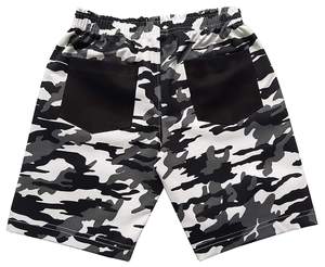 Wholesale Mens Sweat <b>Short</b> Cotton French Terry Fleece <b>Short</b> Classic Fit <b>Camo</b> Fleece Sweat Street Wear <b>Shorts</b> with Elastic Waist - Product Image 2