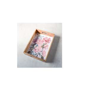 Plateau de service en bois pour forme carrée de taille personnalisée et émail imprimé pour plateau de service et Offre Spéciale en bois - Product Image 3