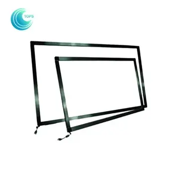 Personalizzato plexiglass specchio overlay cornice multi touch dello schermo del monitor