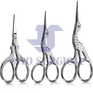 A+Quality Stainless Steel Vintage <b>Scissors</b> <b>Sewing</b> Fabric Cutter Embroidery Tailor Thread by Jiyo Surgical - Product Image 6